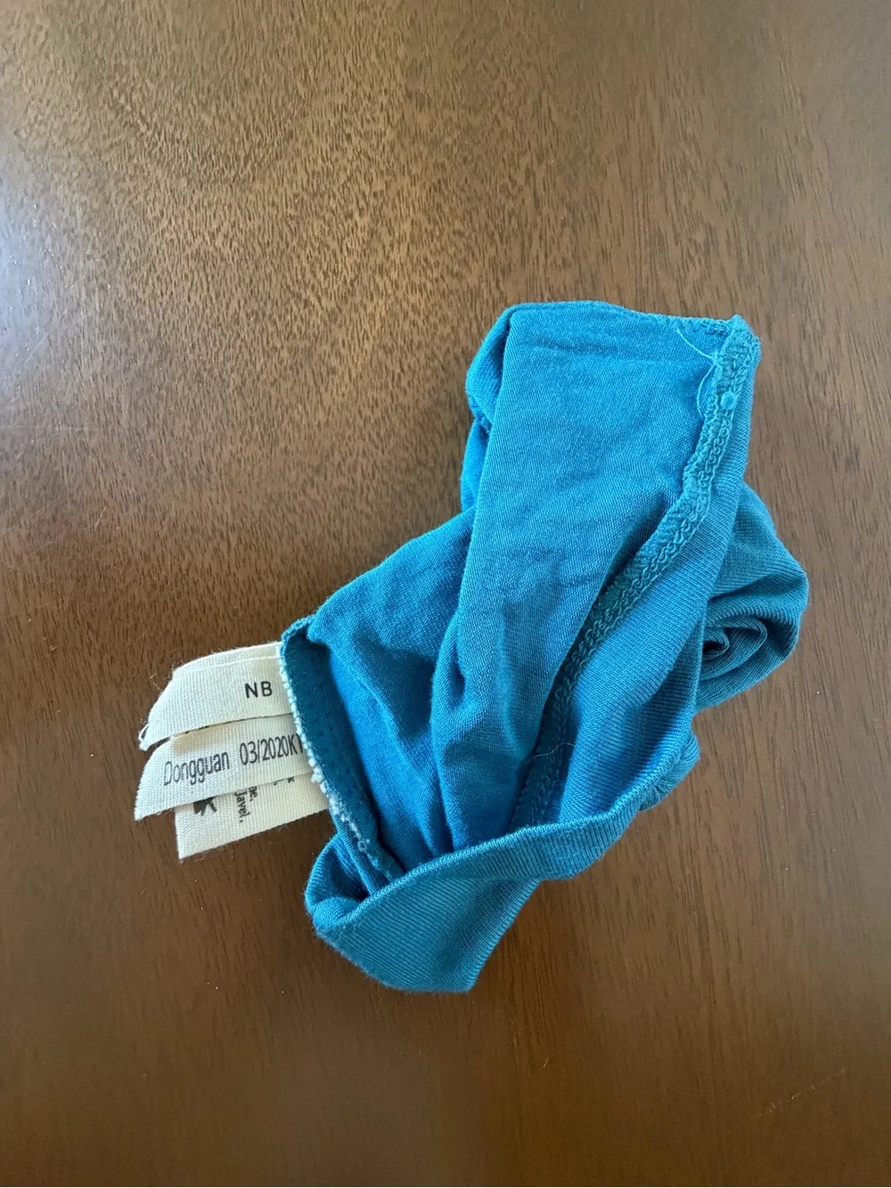 Kyte Baby Knot Hat, Newborn. Color: Teal ( I think).